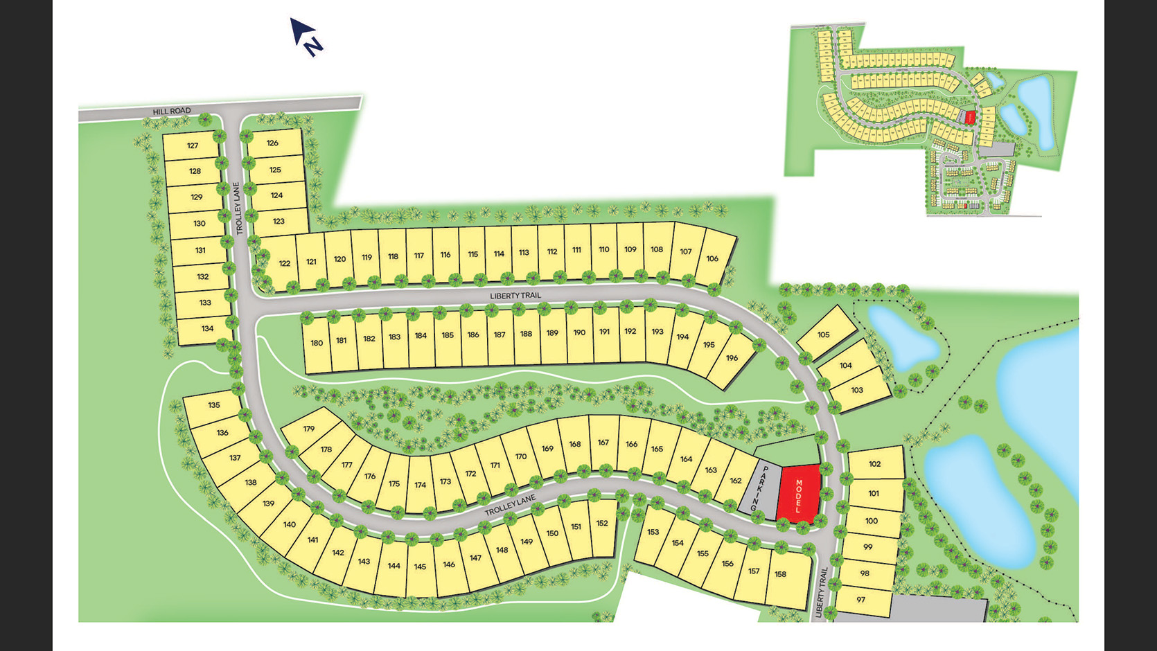 Static Lot Map