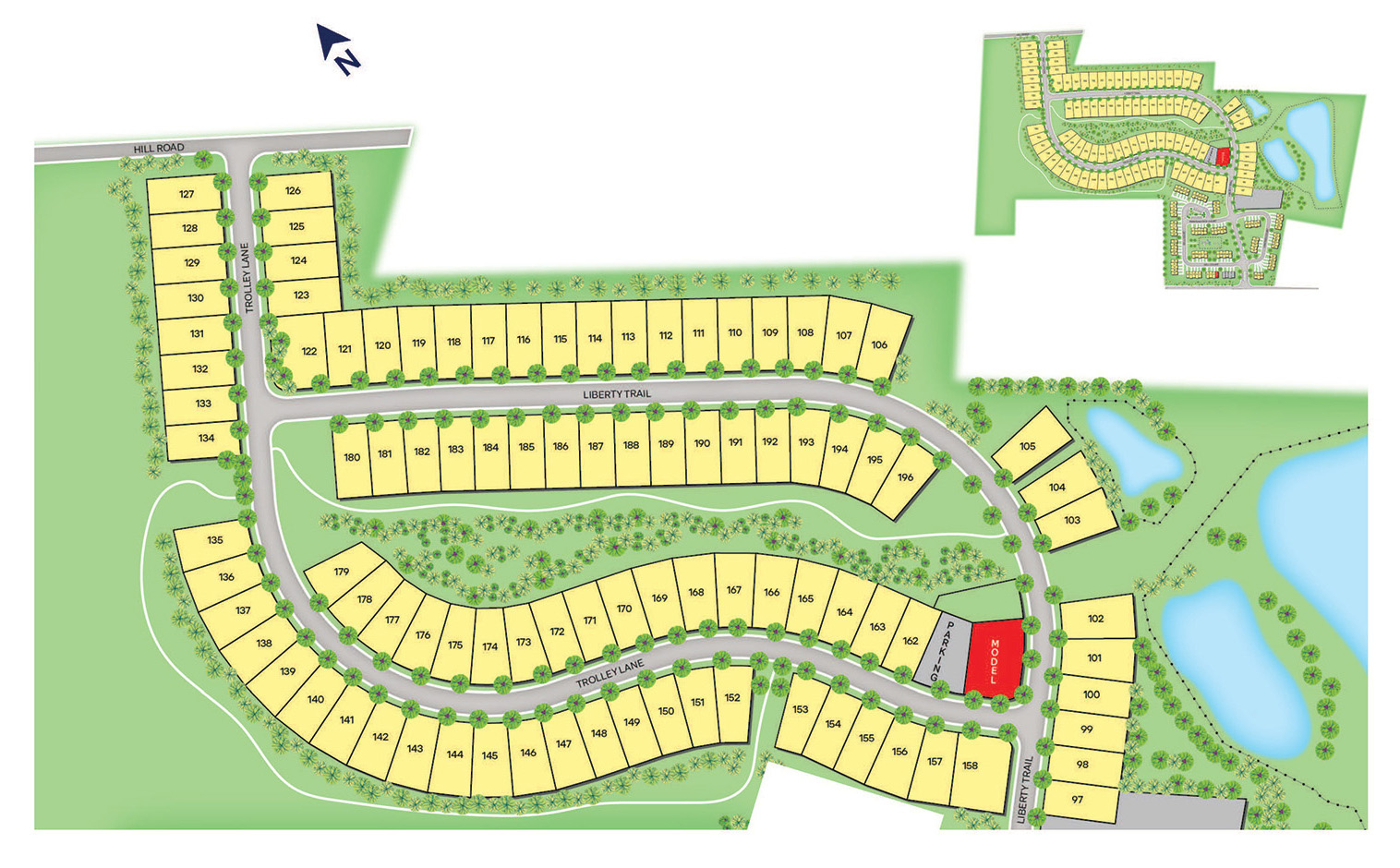 Static Lot Map