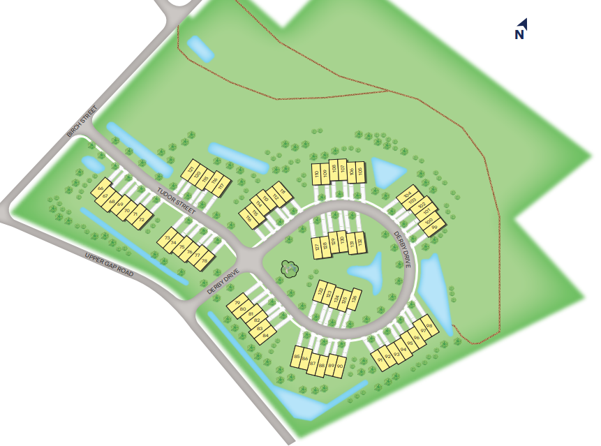 Static Lot Map