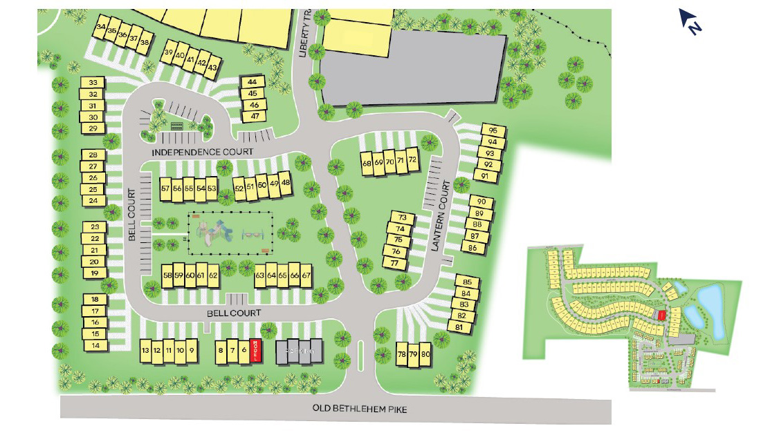 Static Lot Map