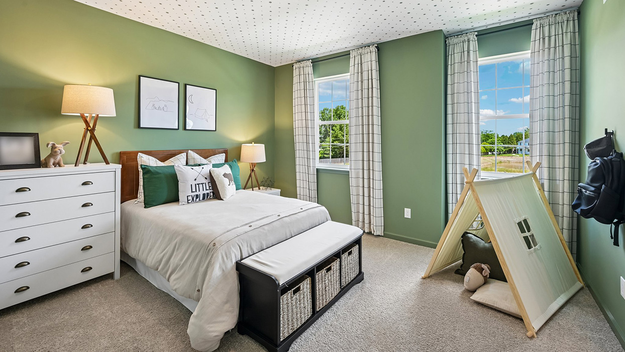 A view of Bedroom one.