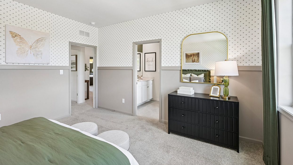 Another view of bedroom two.