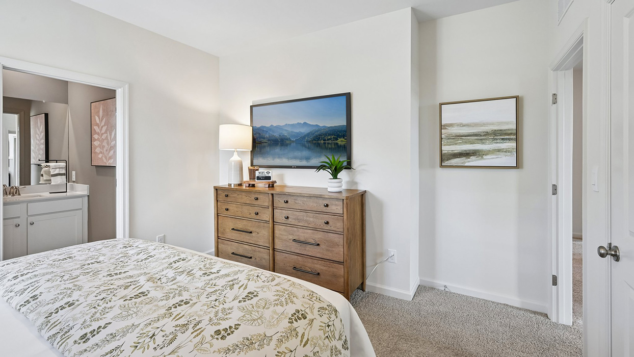 Another view of bedroom three.