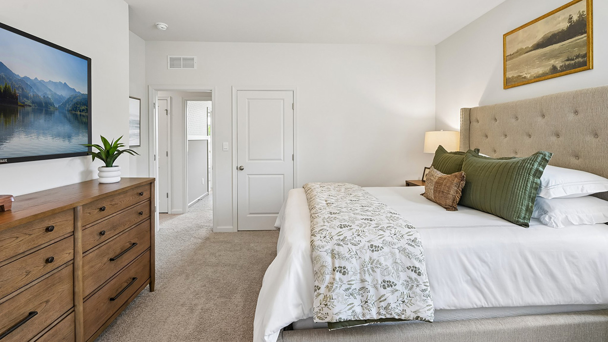 Another view of bedroom three.