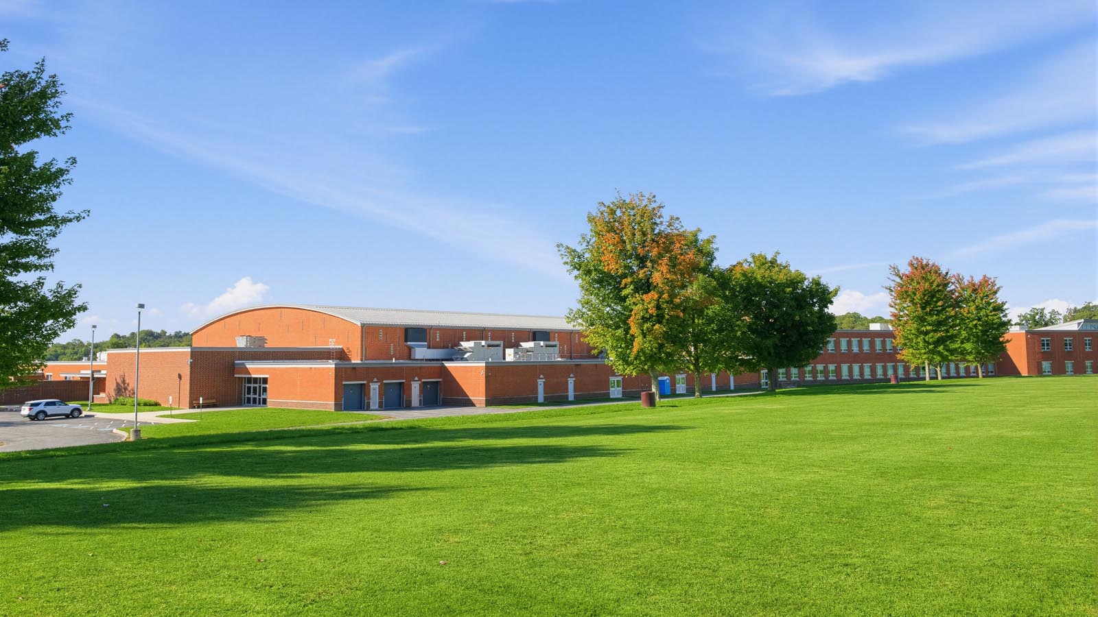 a outside photo of Oxford area high school