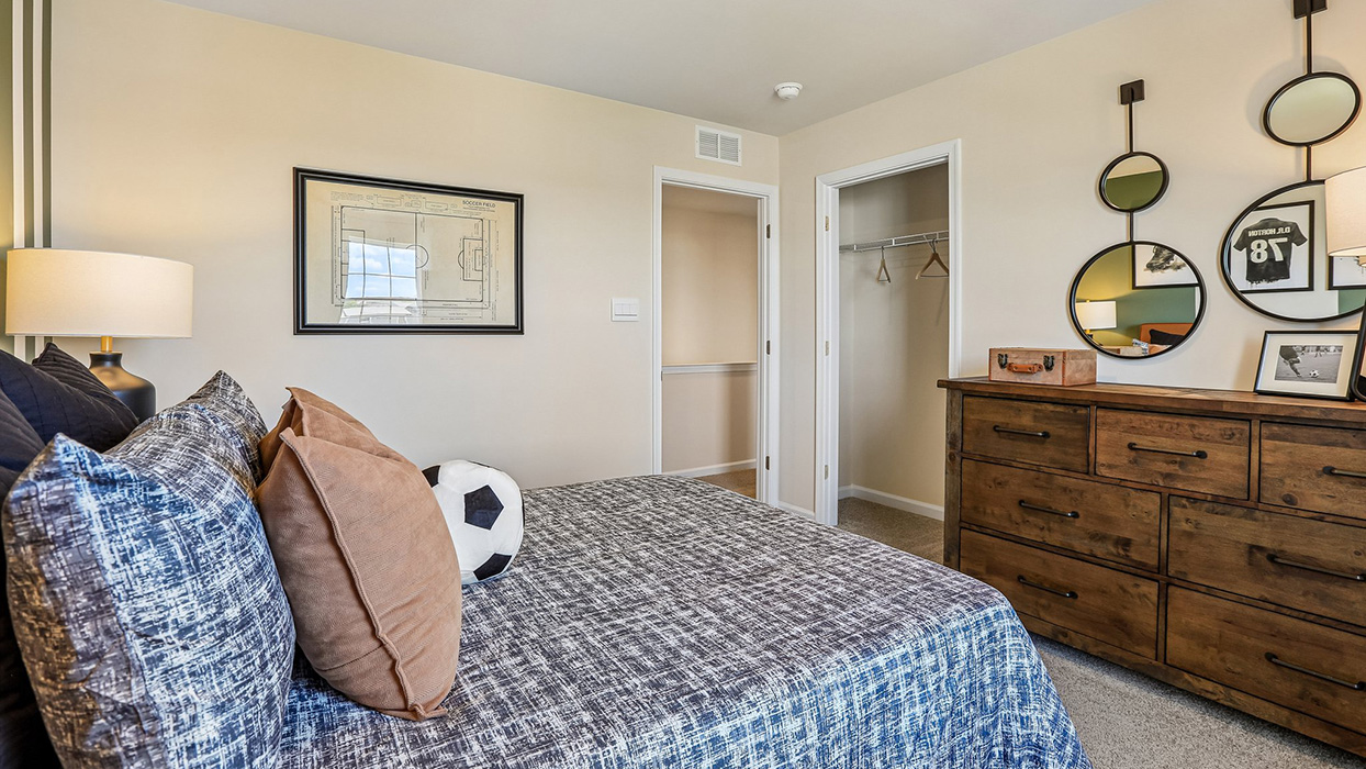 Another view of Bedroom three.