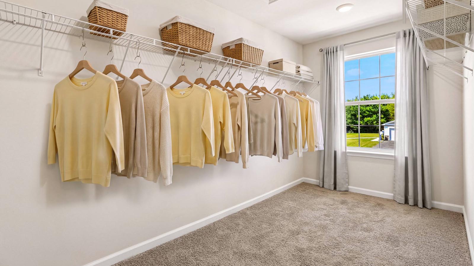 master bedroom walk in closet