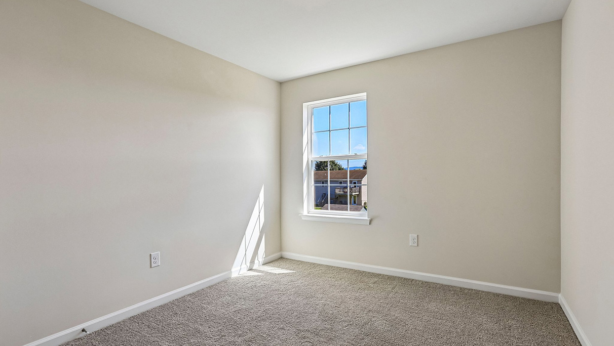 fourth bedroom with one window