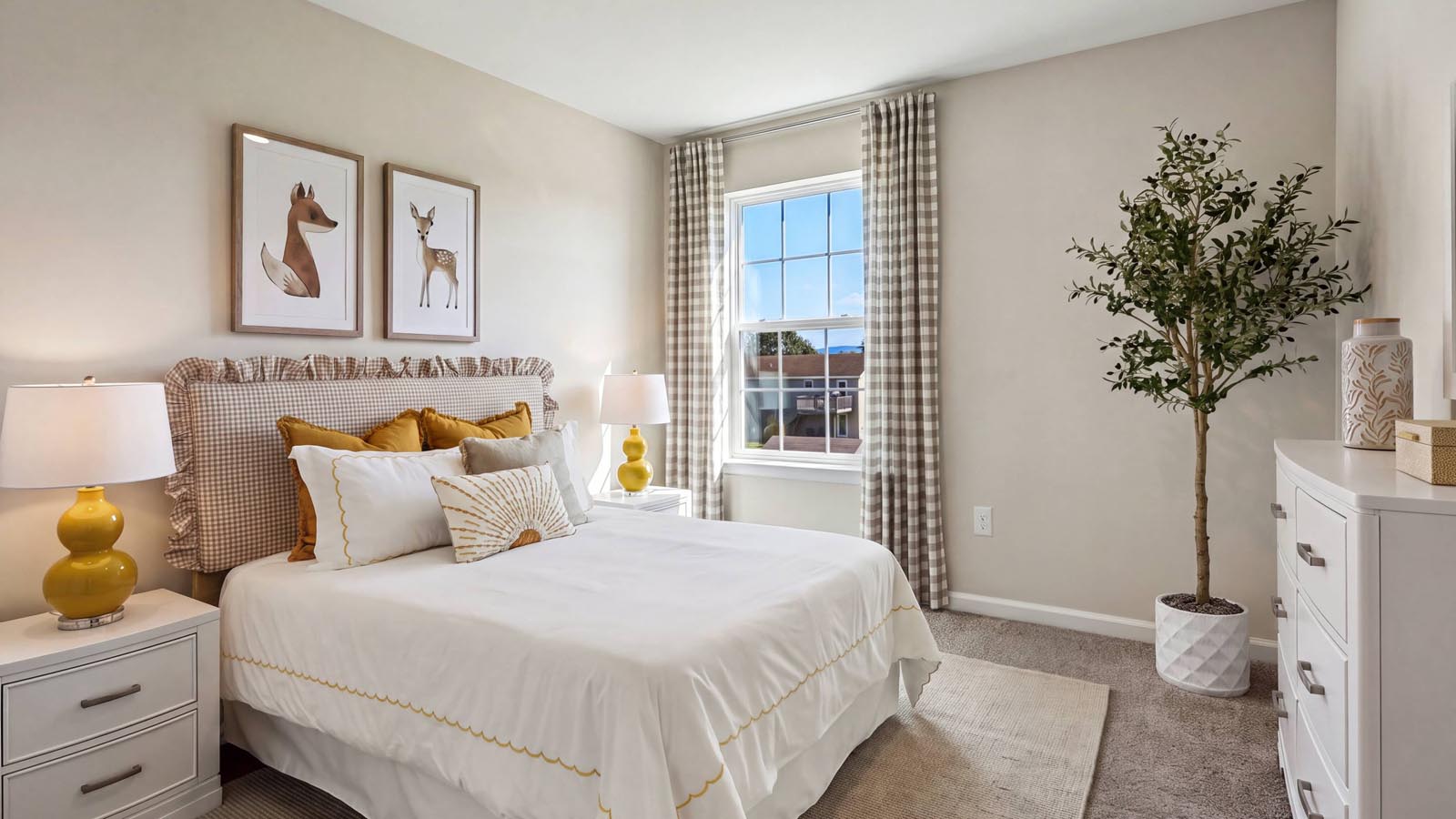fourth bedroom with one window