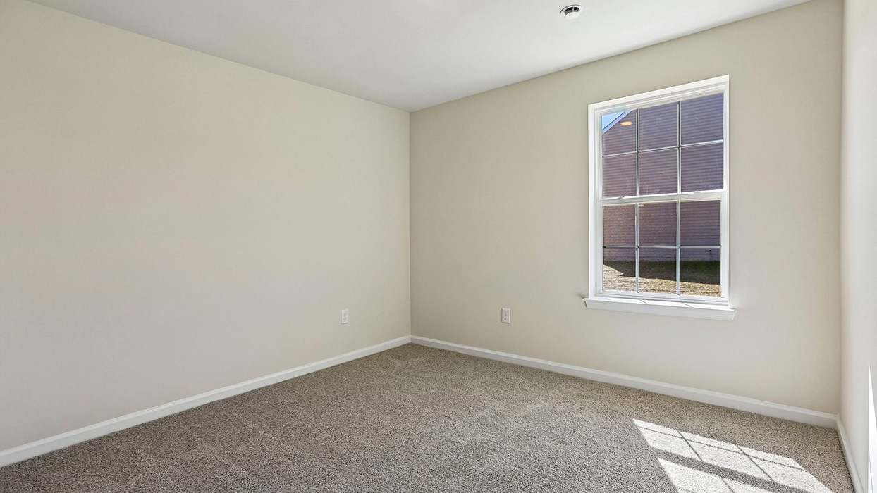 bedroom two with one window