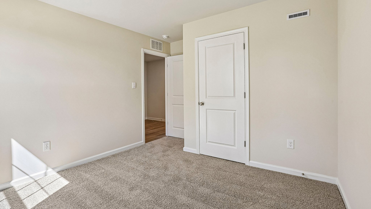 bedroom two with a closet