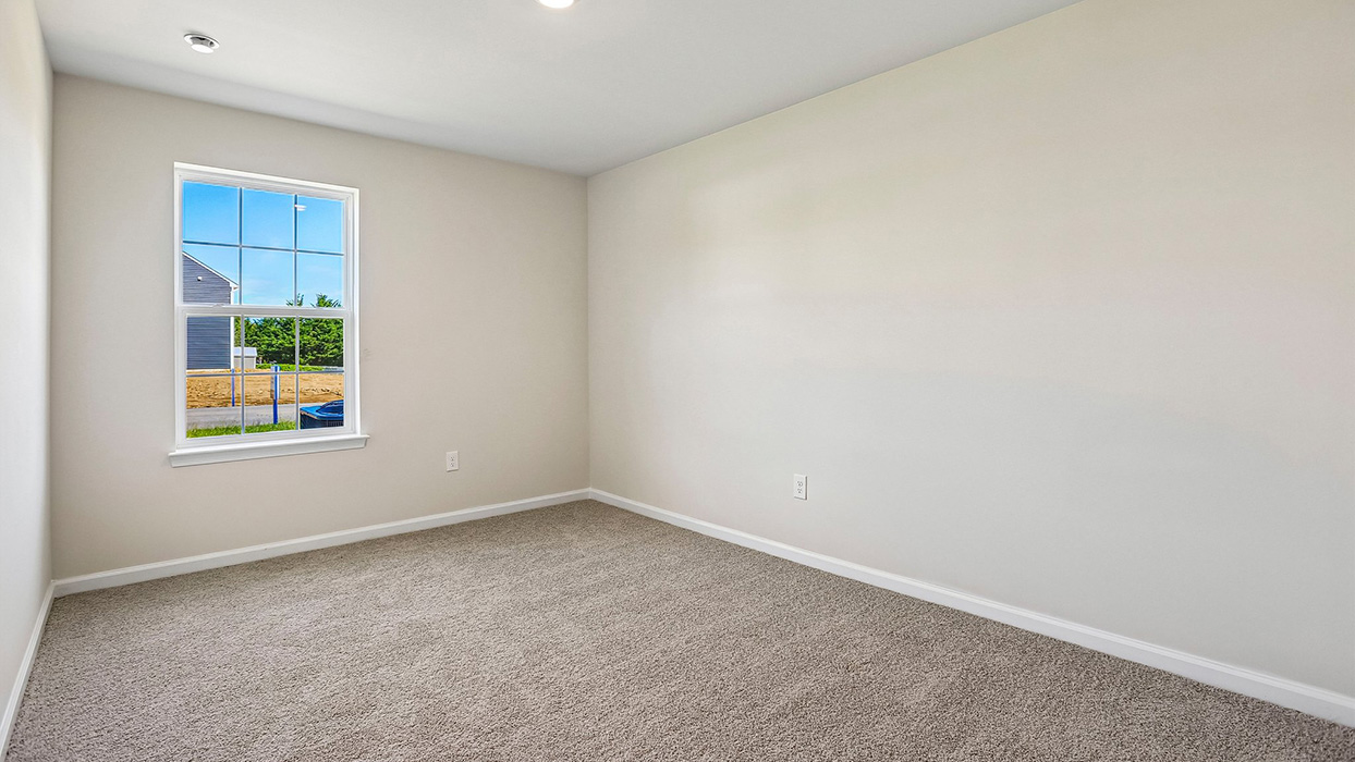 bedroom three with one window