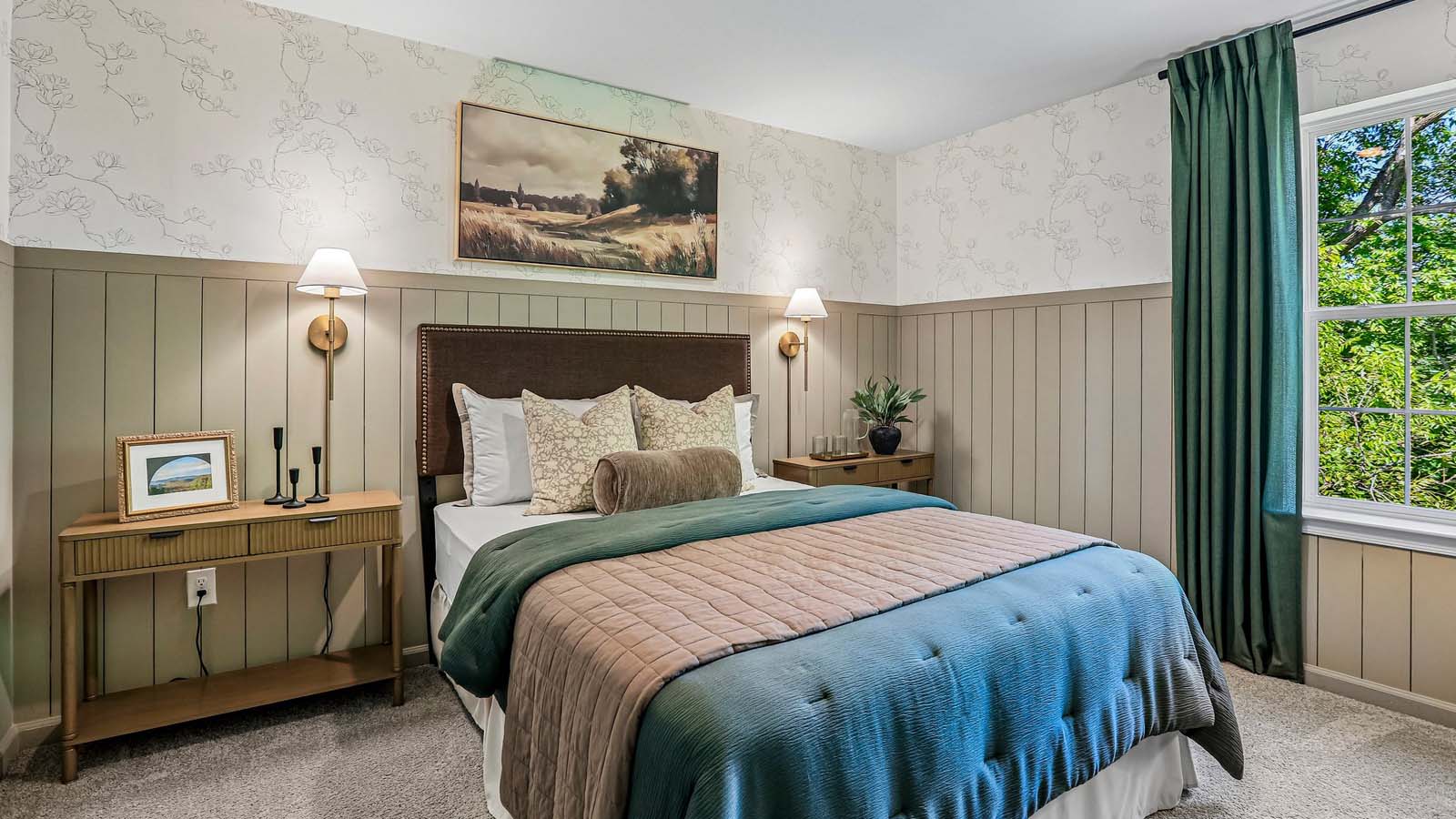 Bedroom two with one window.