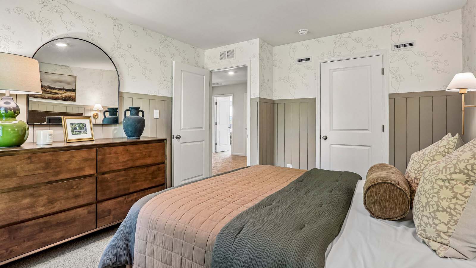 Another view of bedroom two.