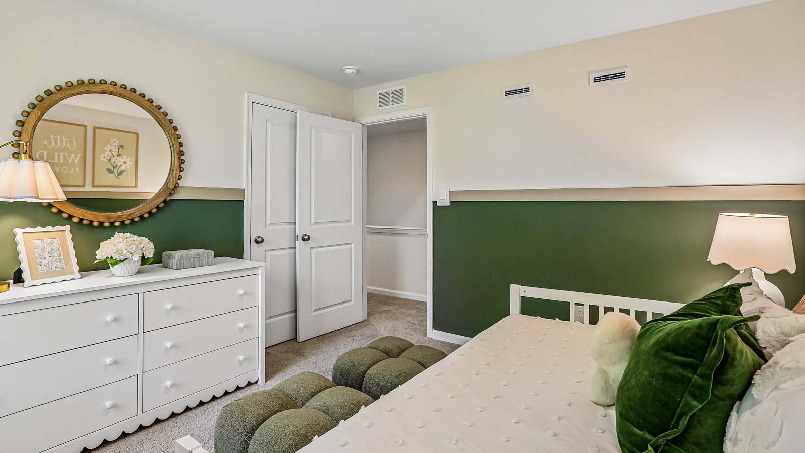 Another view of bedroom four.