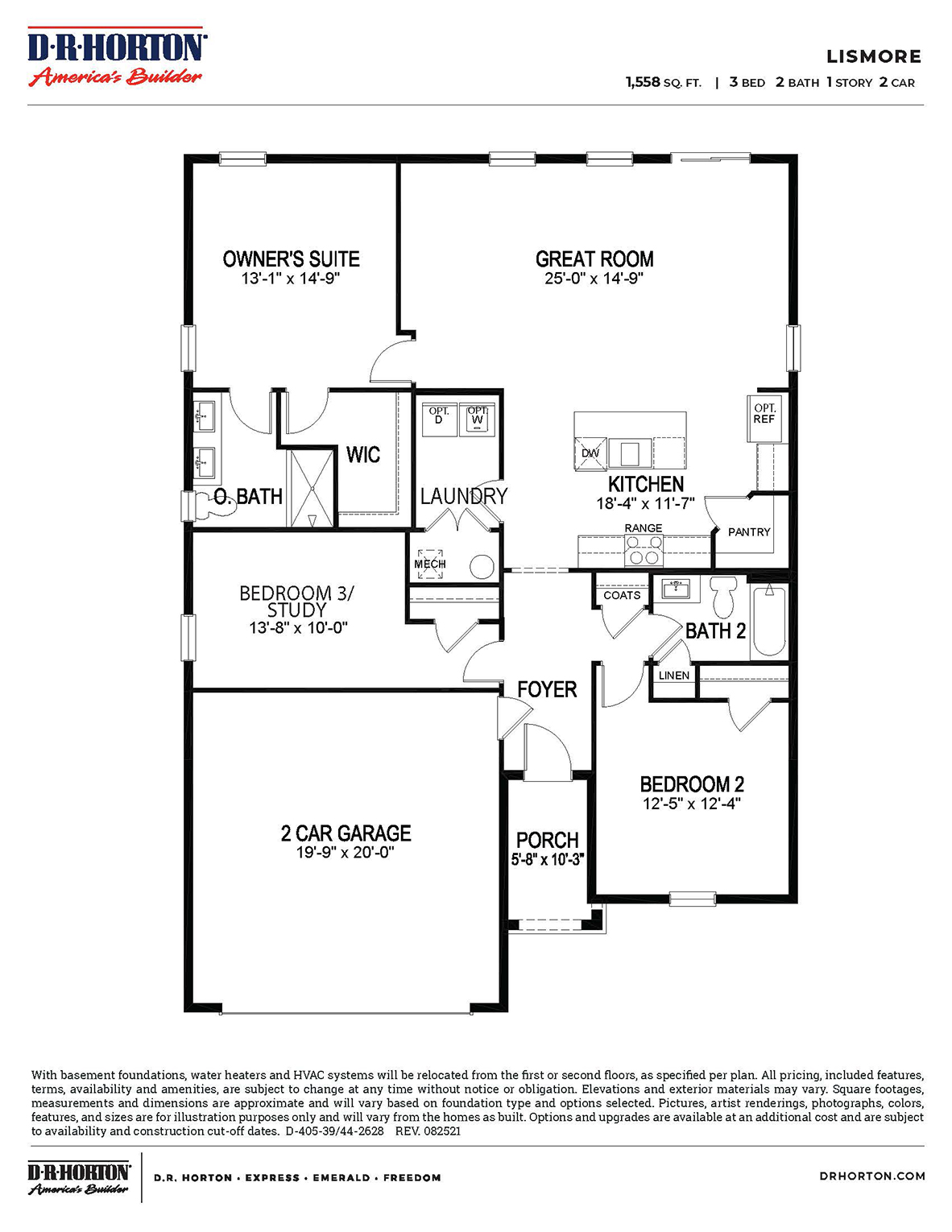 the lismore floorplan