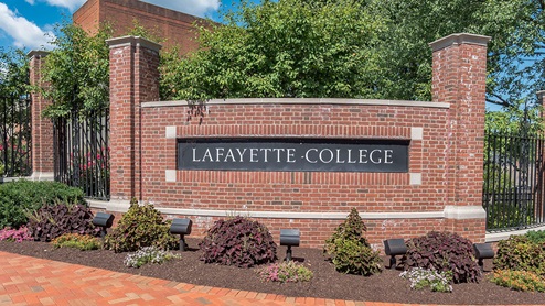 Lafayette College monument