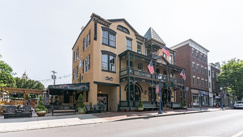Town area.