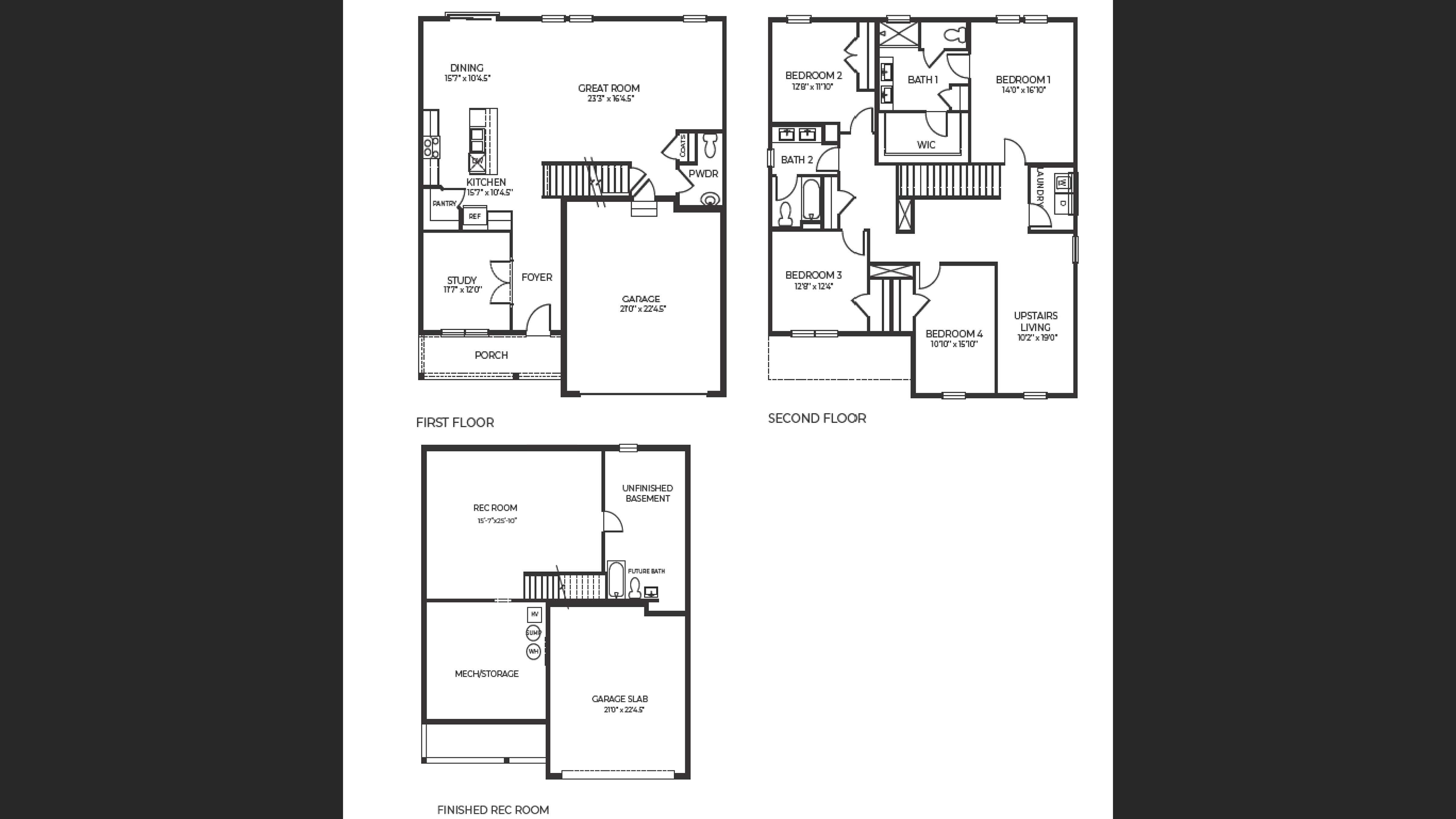 Floorplan blueprint