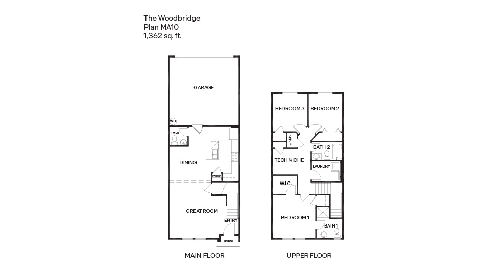 Woodbridge floor plan