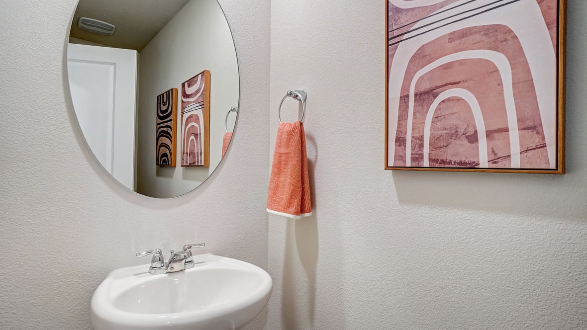 Main floor powder bathroom