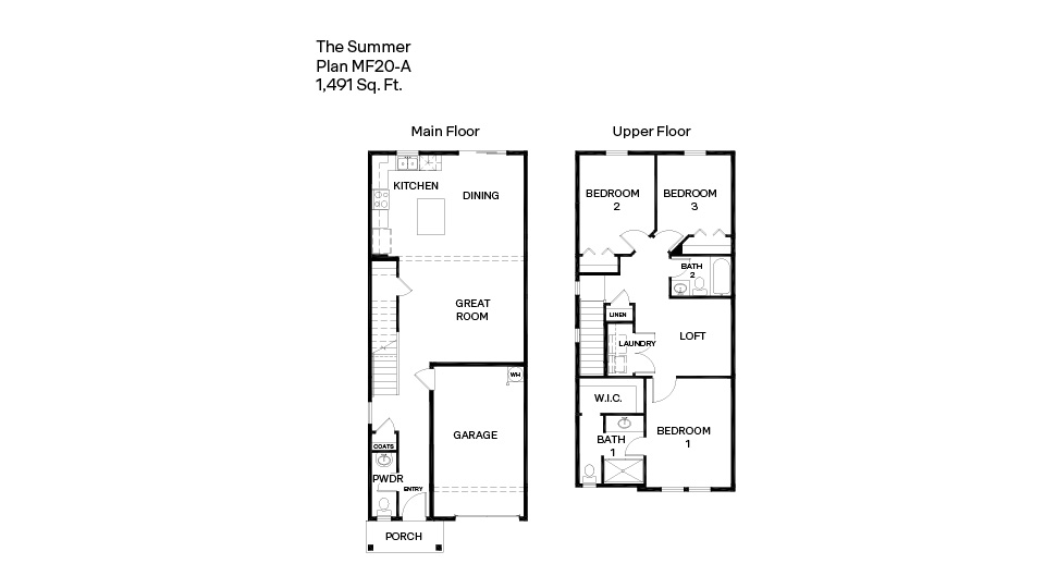 Summer floor plan