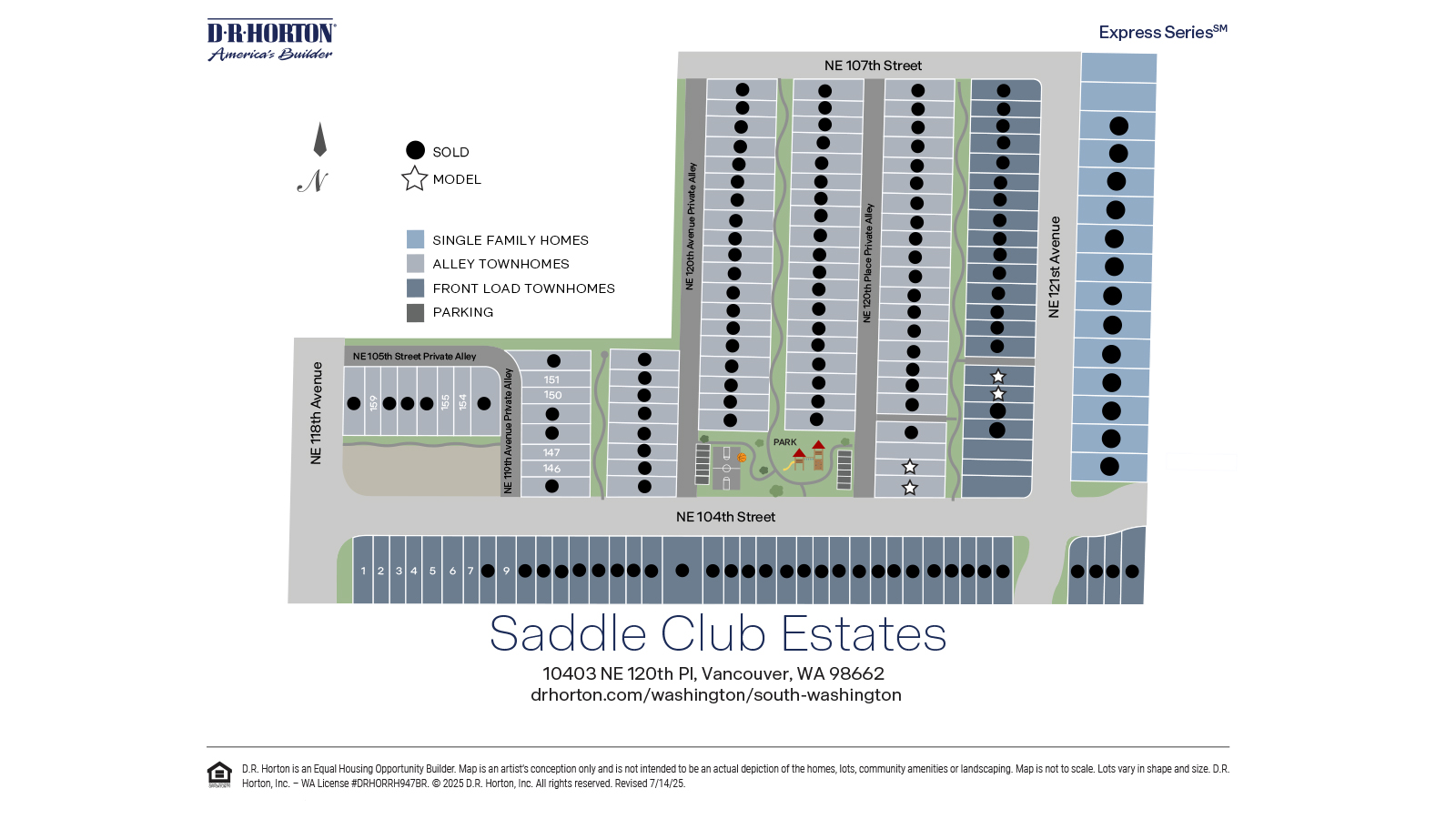 Static Lot Map