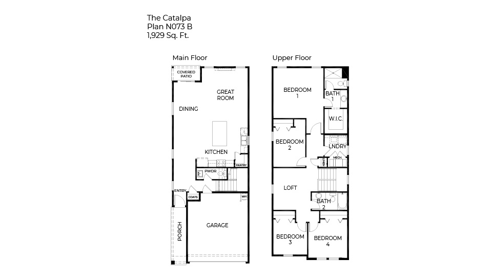 Catalpa B floor plan