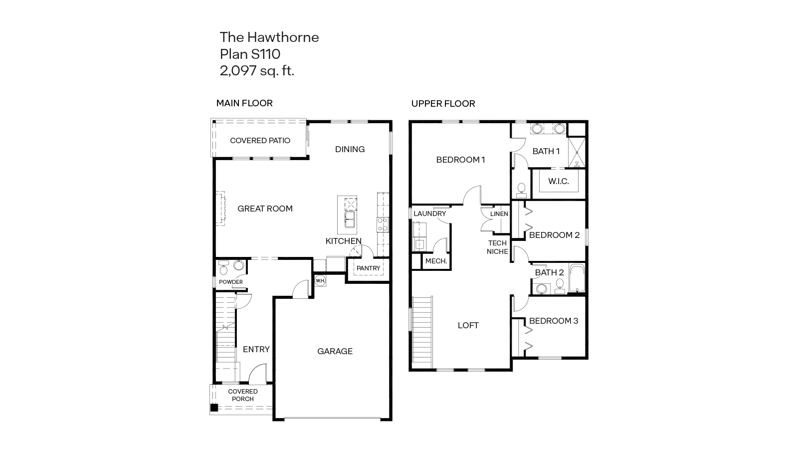 Hawthorne floor plan