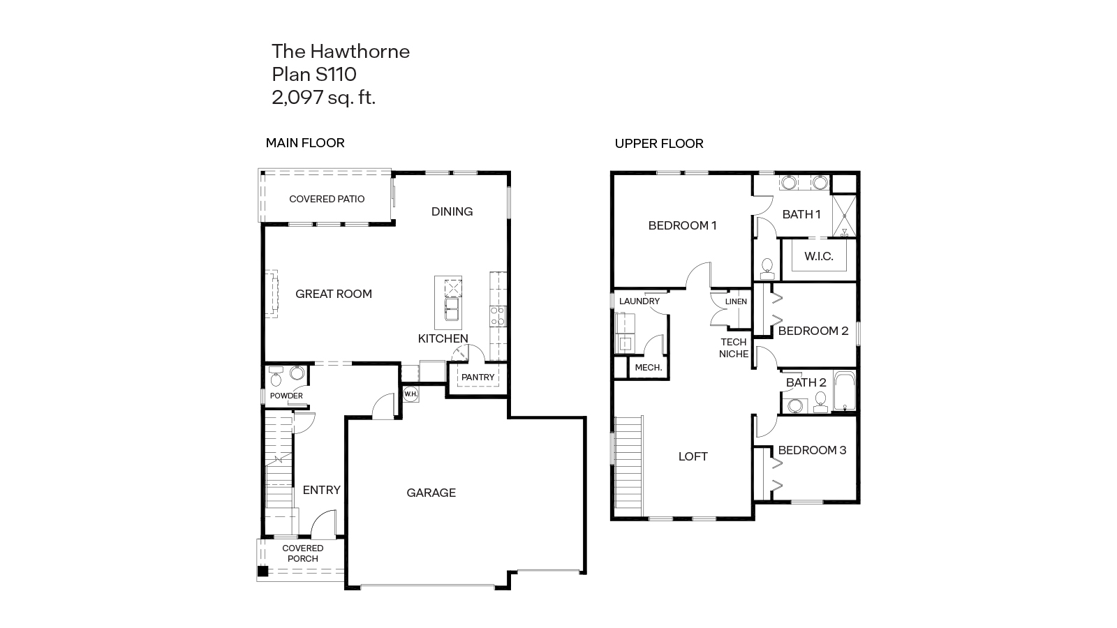 Hawthorne floor plan