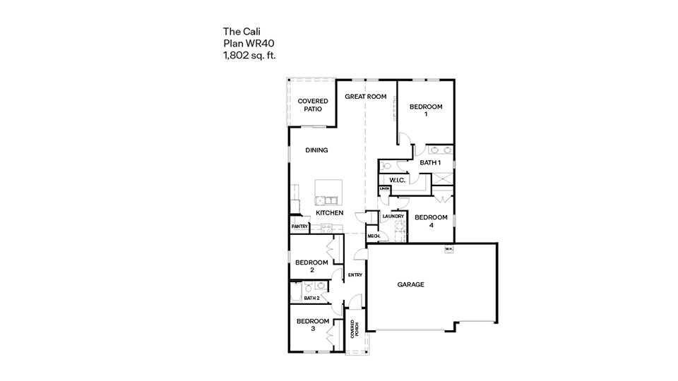 Cali Floor plan