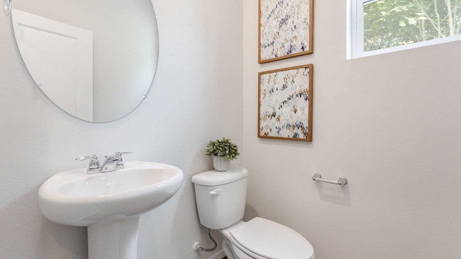 Main floor powder bathroom