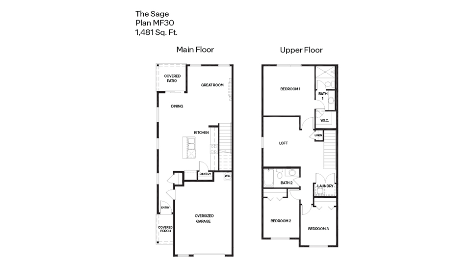 Sage floor plan