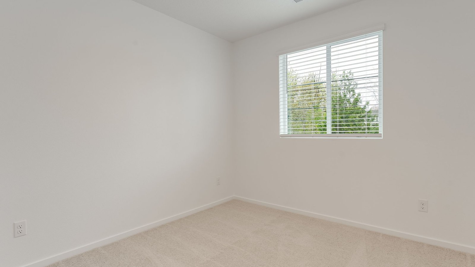 Bedroom with wall-to-wall carpet and a closet
