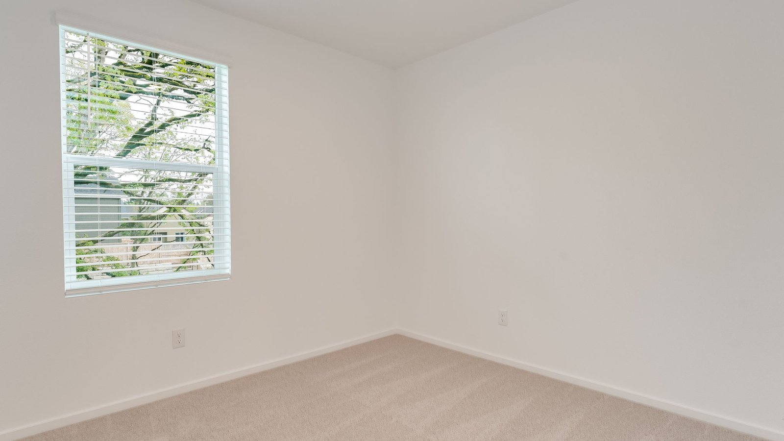 Bedroom with wall-to-wall carpet and a closet