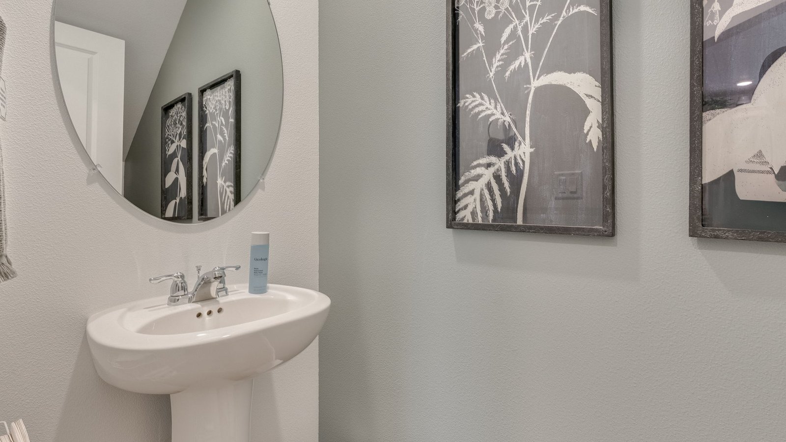 Main floor powder bathroom