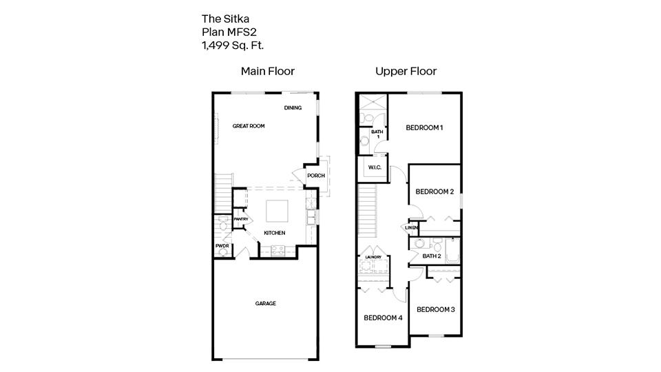 Sitka floor plan