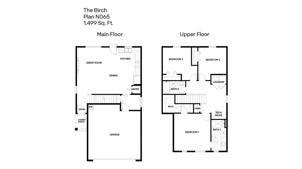 Birch floor plan