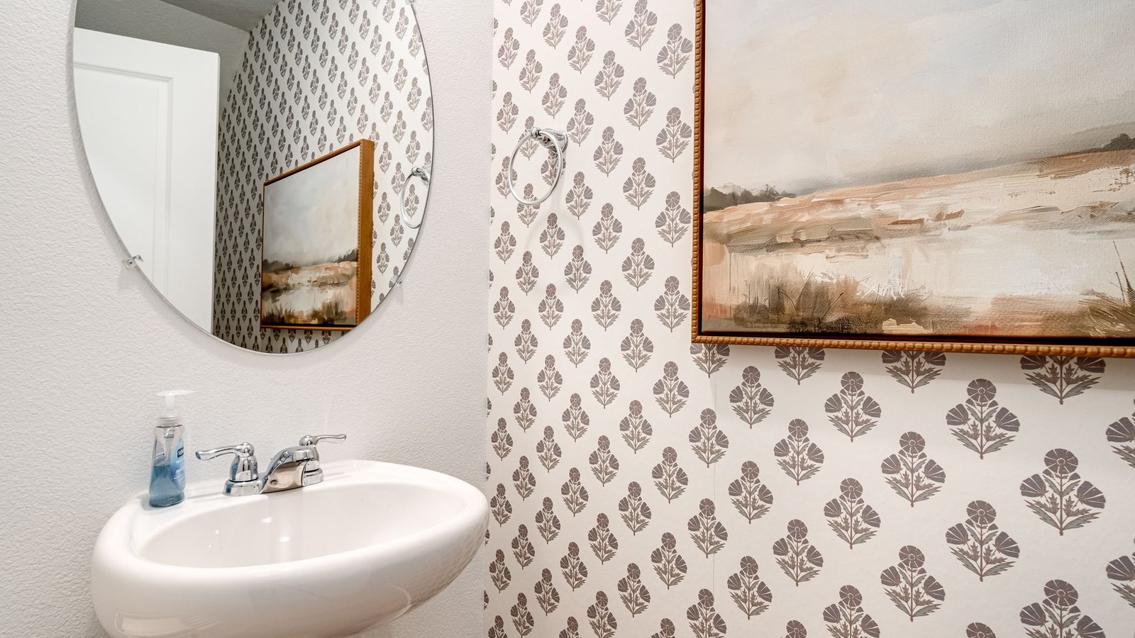 Main floor powder bathroom