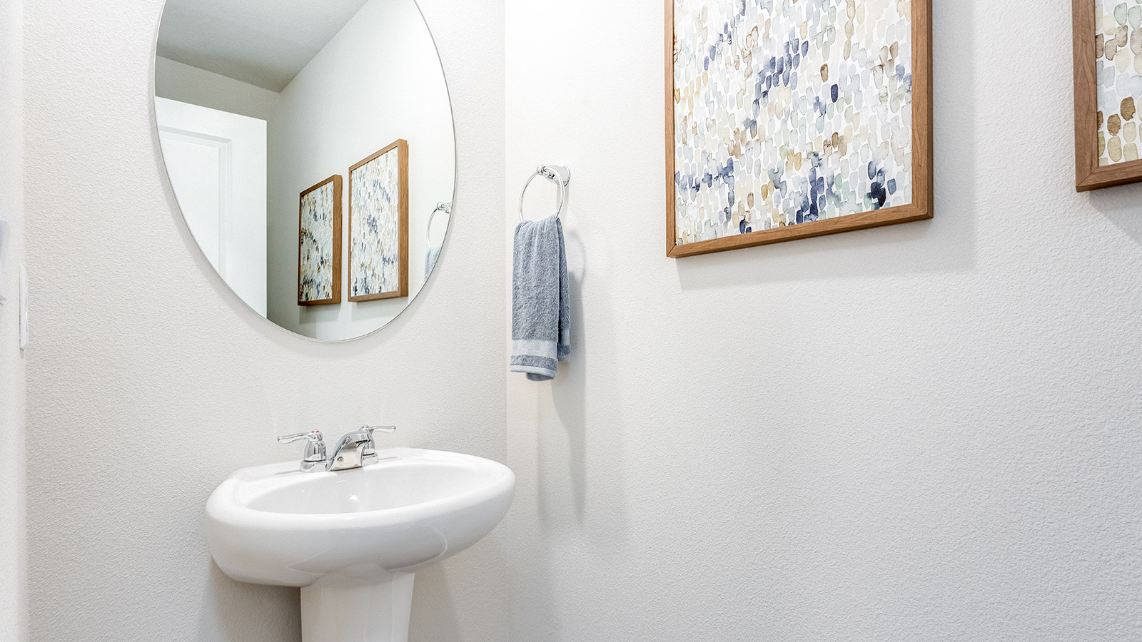 Main floor powder bathroom