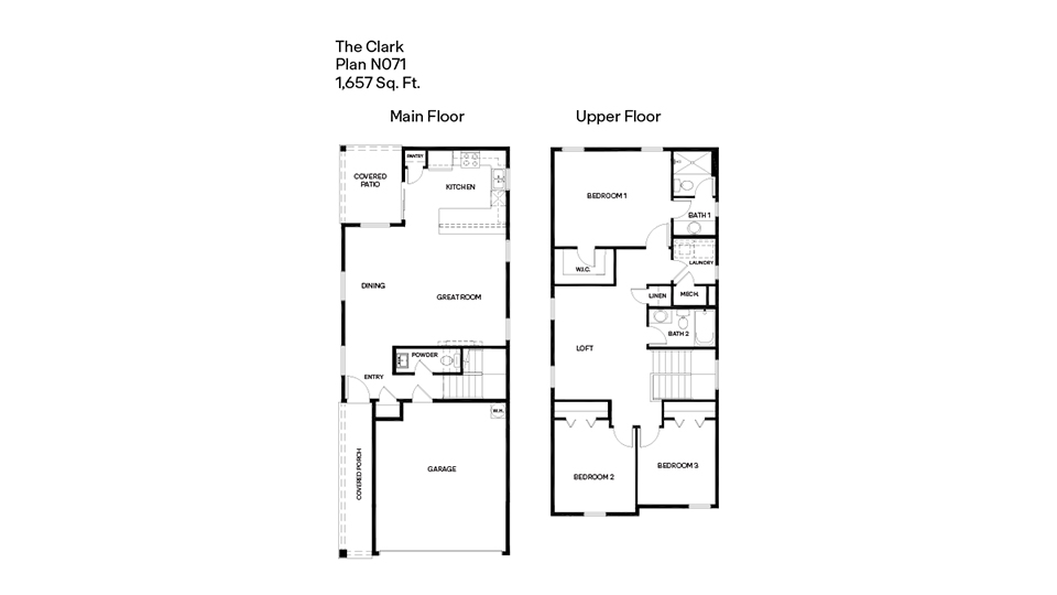 Clark floor plan