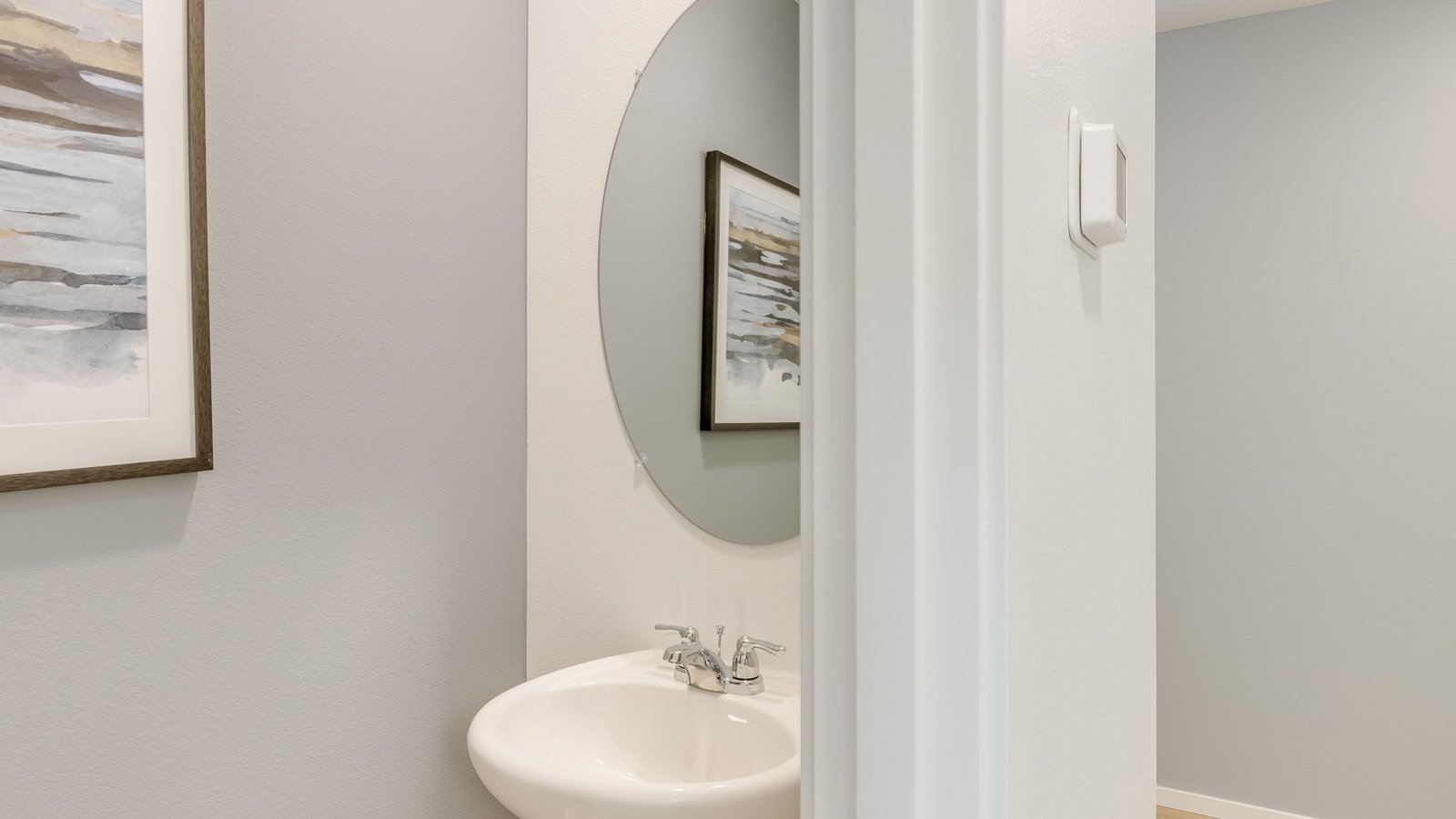 Main floor powder bathroom