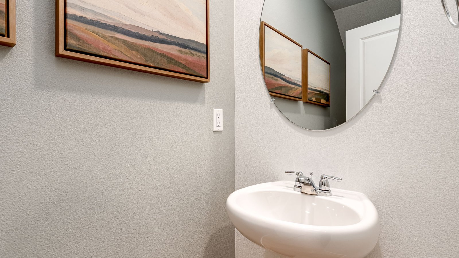 Main floor powder bathroom