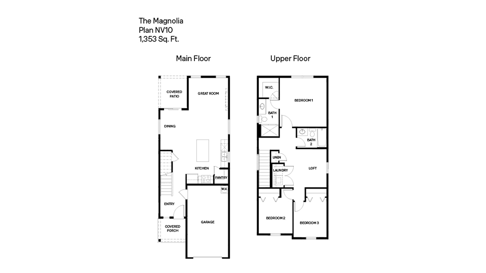 Magnolia floor plan