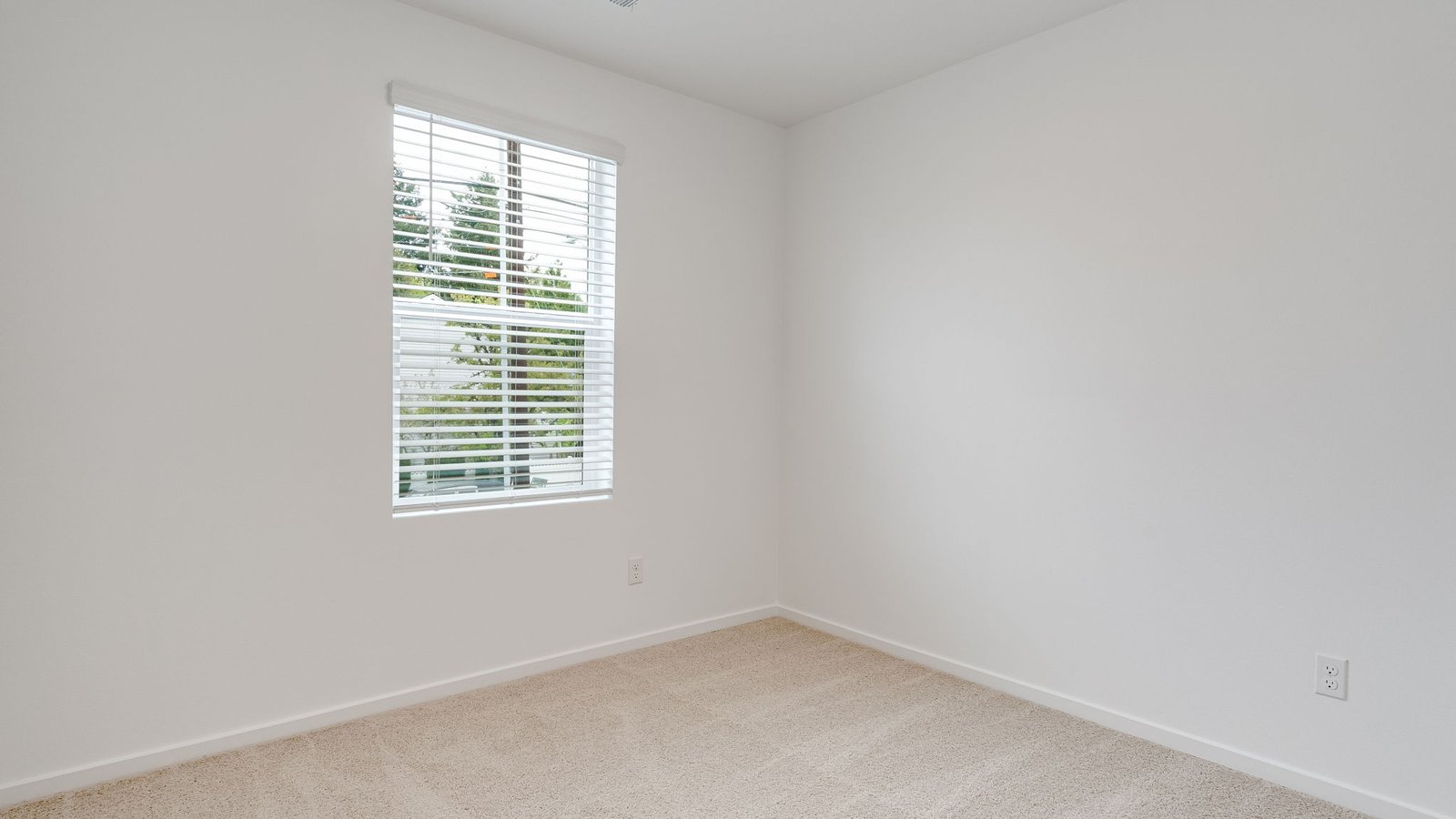 Bedroom with wall-to-wall carpet and a closet