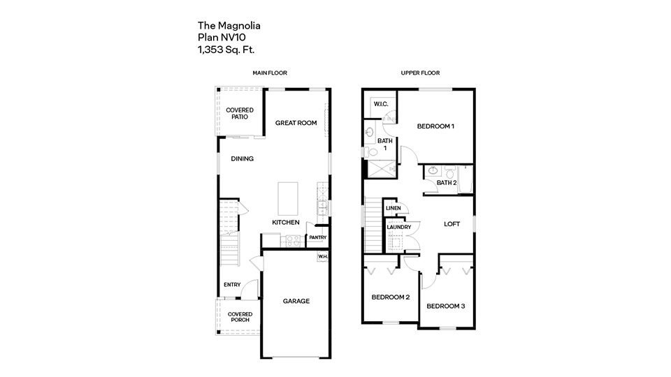 Magnolia floor plan