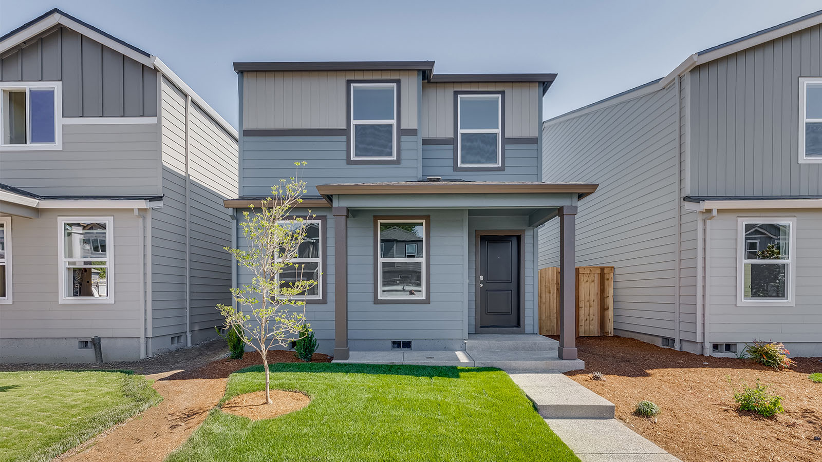 exterior front single-family home with a 2-car garage