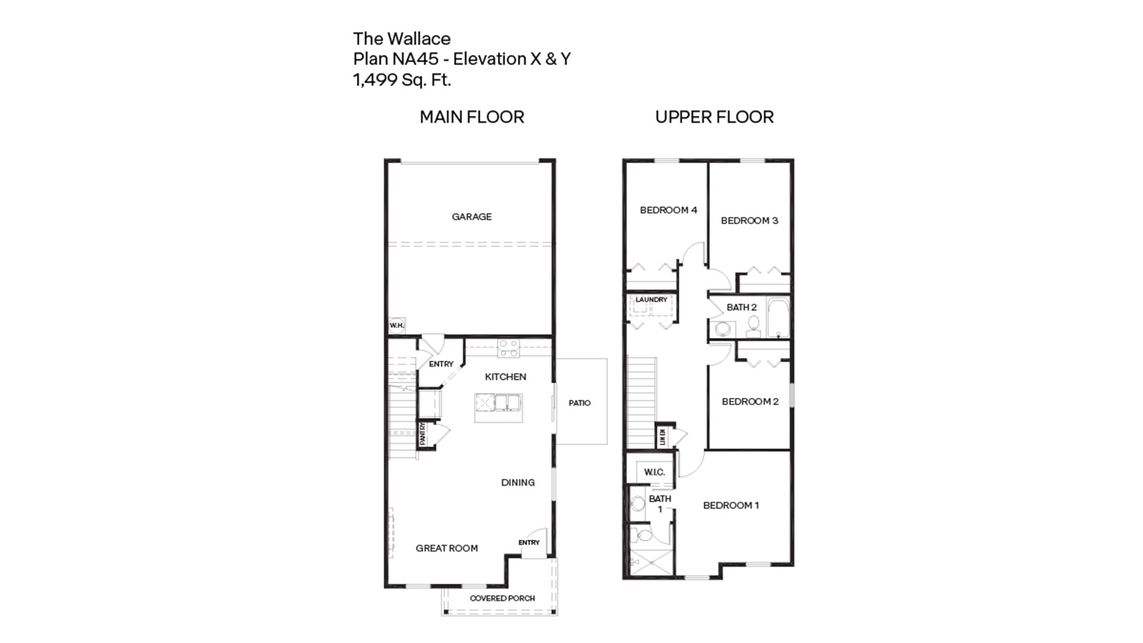 Wallace floor plan