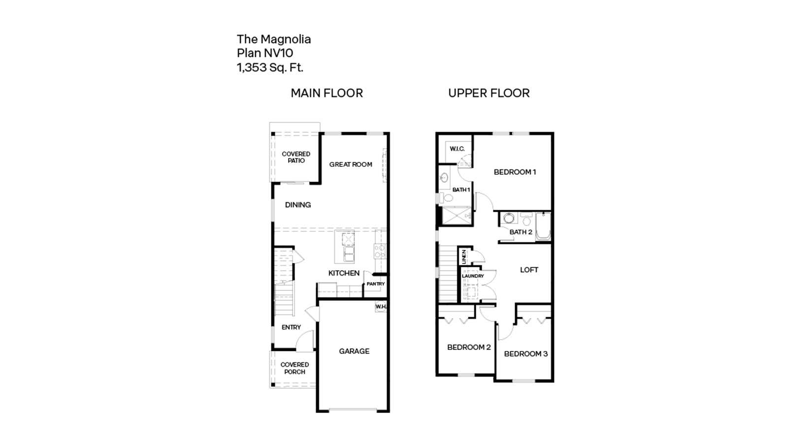 Magnolia floor plan