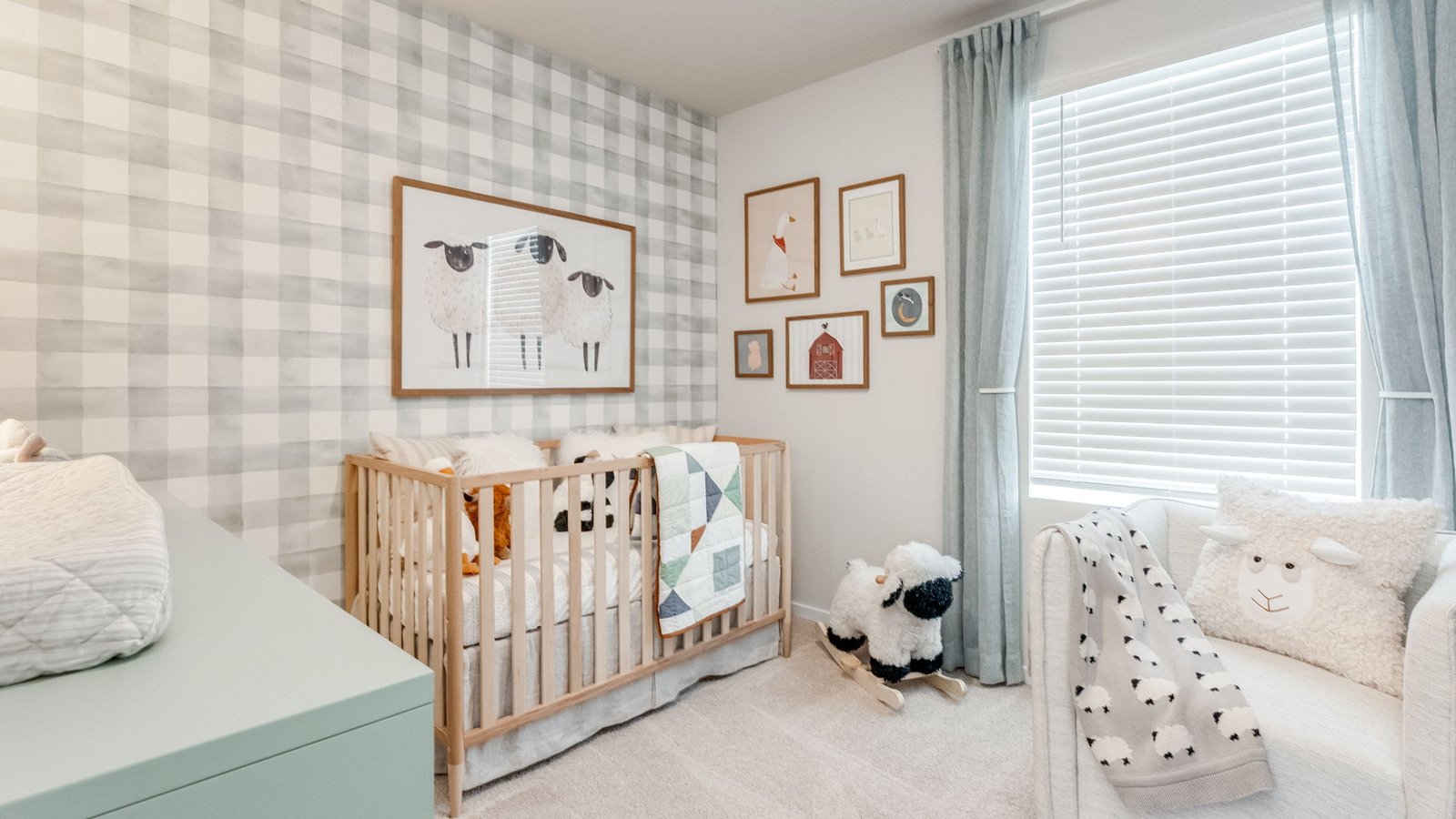 Bedroom with wall-to-wall carpet and a closet